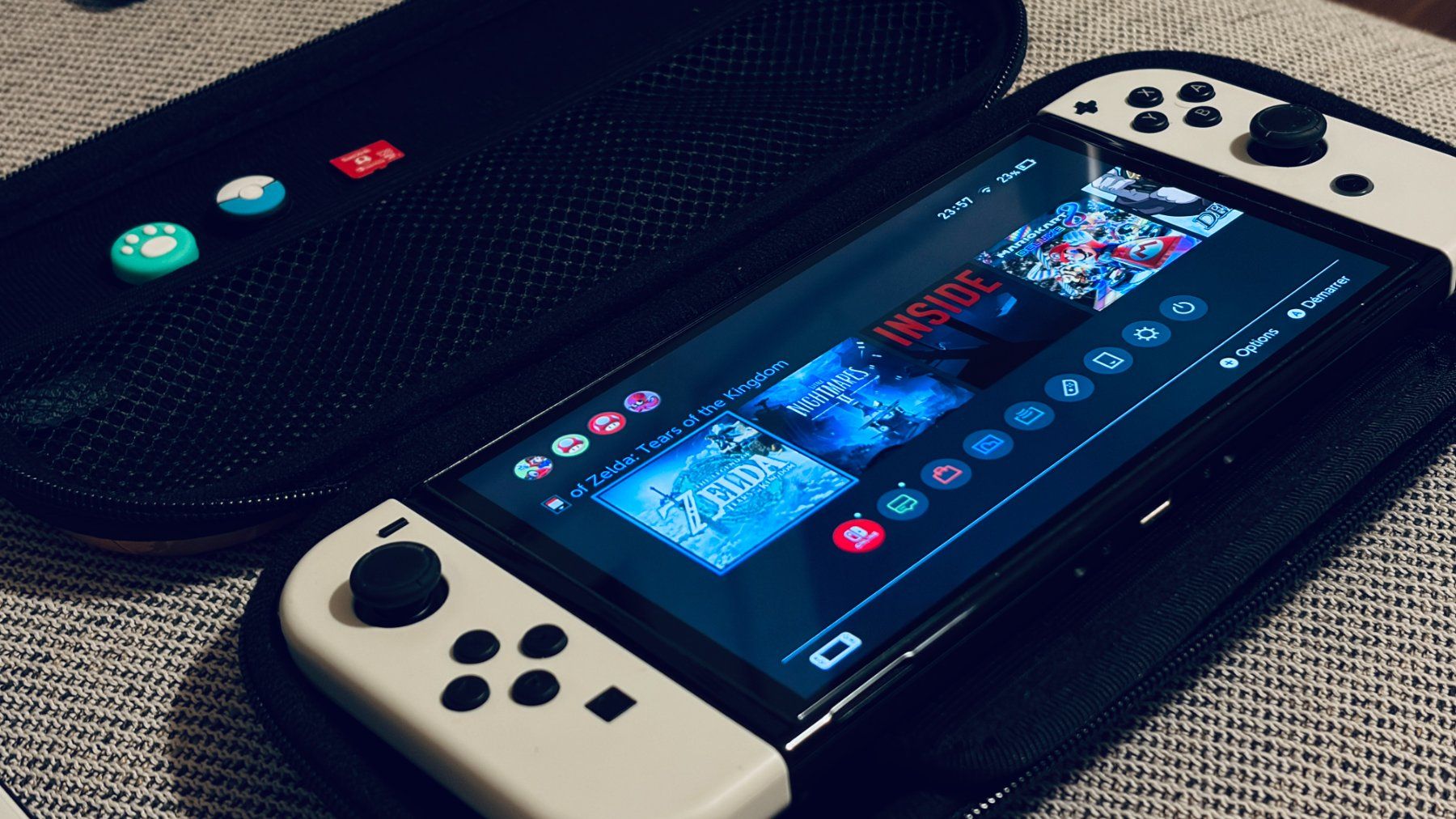 Nintendo Console: Nintendo Switch OLED état impeccable + accessoires – Usato da Prilly venduto da sergesign 5