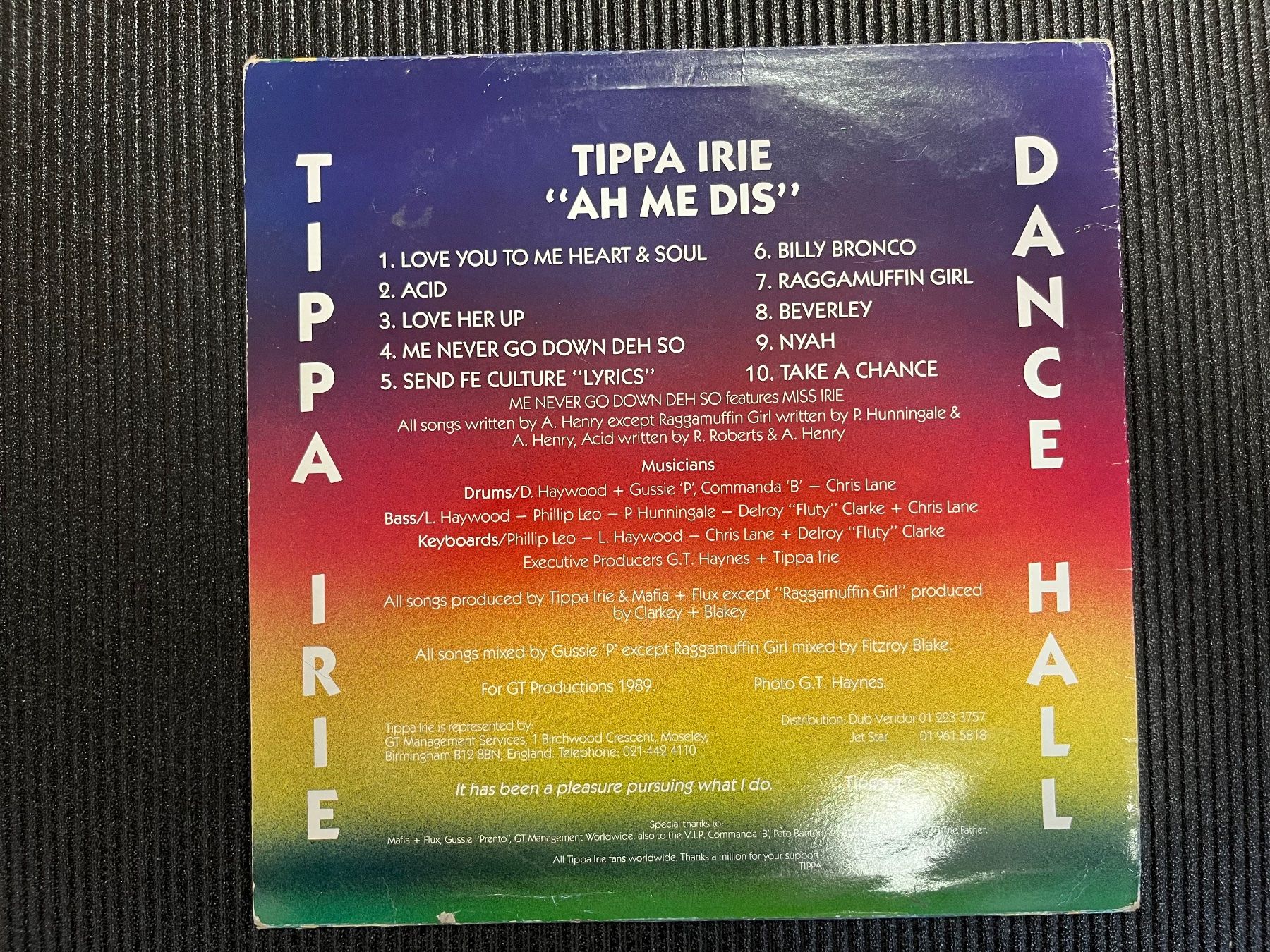 Schallplatten: Tippa Irie Ah Me Dis – Gebraucht aus Olten von Xtra 1