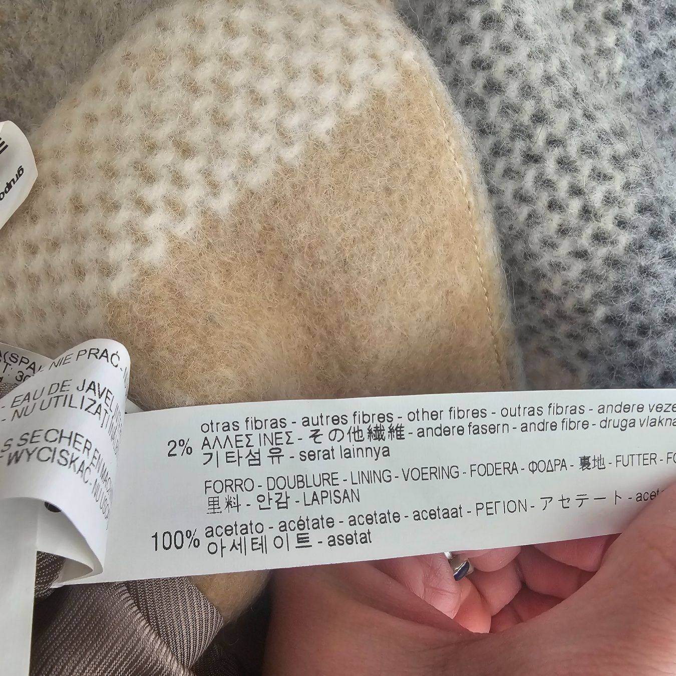 Zara Giacche: ZARA Basic leichte Jacke mit Wolle Gr. S – Usato da Füllinsdorf venduto da Sunnebliemli7 5
