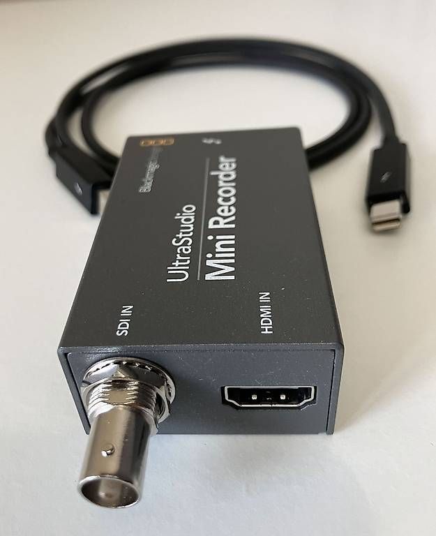 Blackmagic Convertitori: BLACK MAGIC ULTRASTUDIO Mini Recorder Capture et streaming – Usato da Genève venduto da Capt3