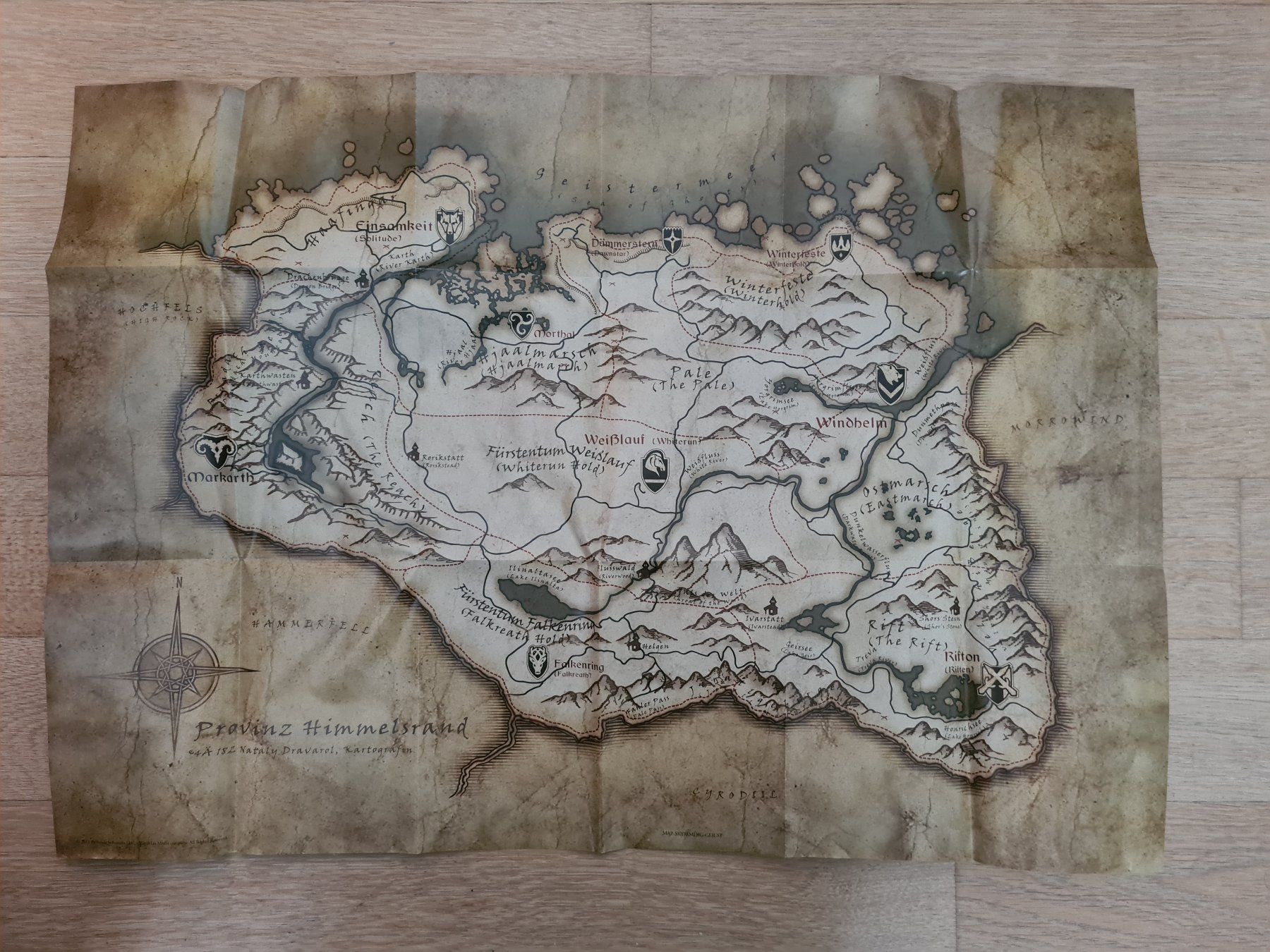 Giochi: The Elder Scrolls V Skyrim + Map - PC – Usato da Carouge GE venduto da Franllo 3