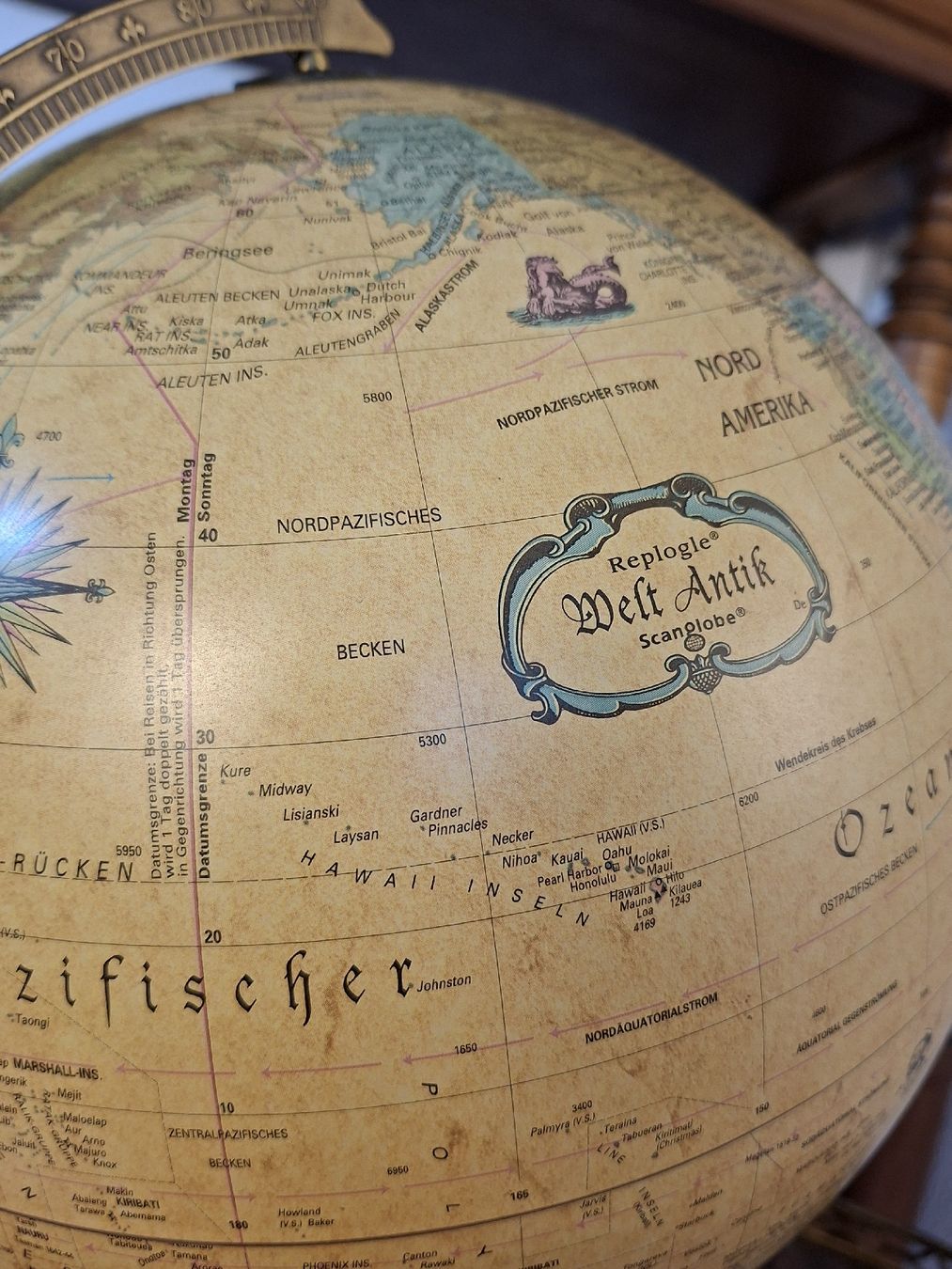 Altro in Decorazioni & Accessori:  Replogle Scanglobe Leuchtglobus Welt  – Usato da Steffisburg venduto da ZeitReise_ 5