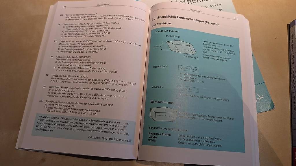 Libri: Frommenwiler Geometrie Schulbücher – Usato da Riehen venduto da ssa_g27f 1