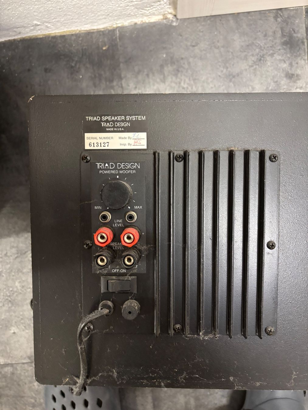 Casse acustiche: Triad Design Lautsprecher System mit Subwoofer – Usato da Immensee venduto da Rstv 1