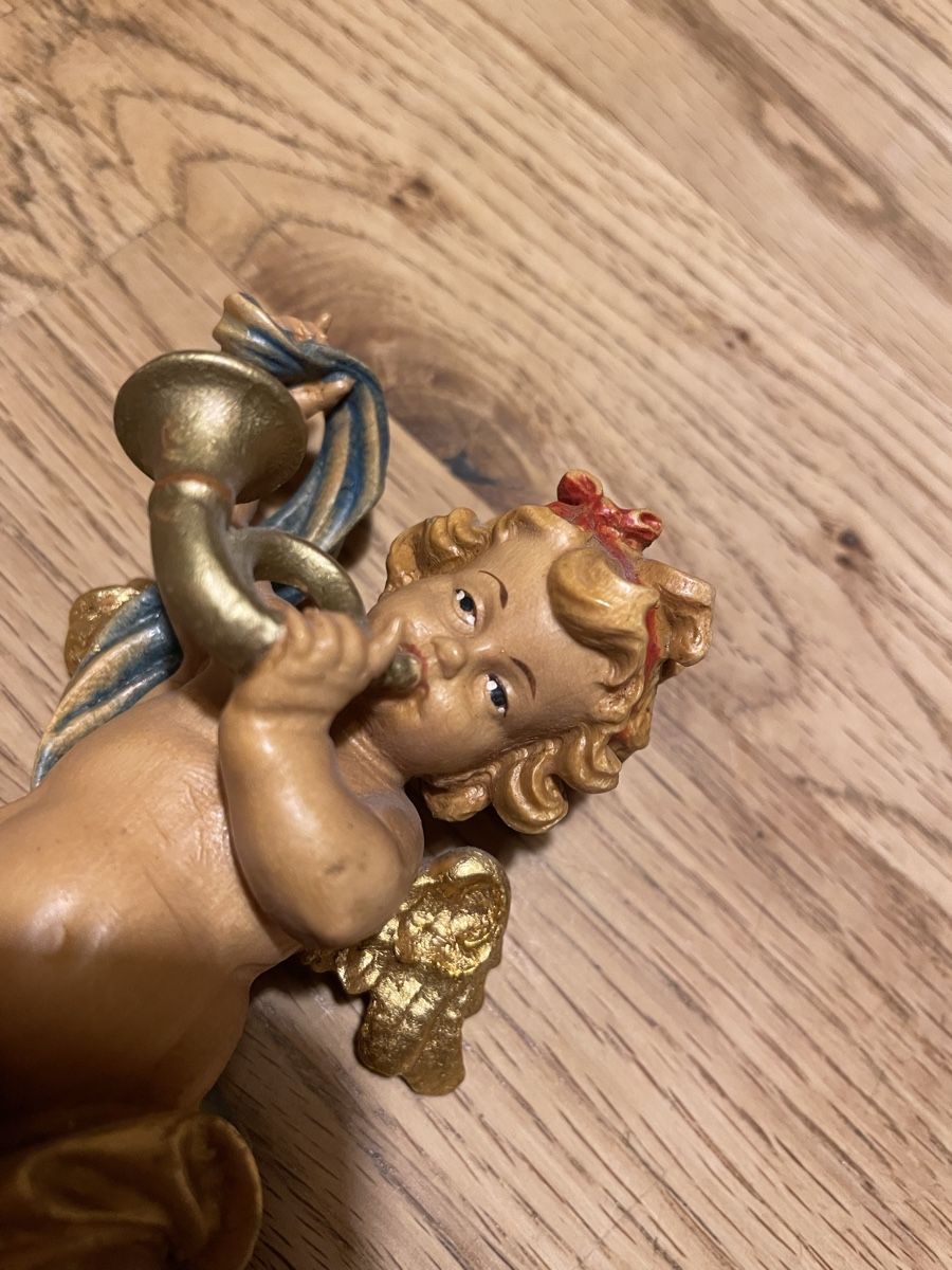 Statuette: Schöner Engel aus Holz – Usato da Flawil venduto da Naphtali 5