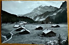 Champéry  Barme & Dents du Midi 1955