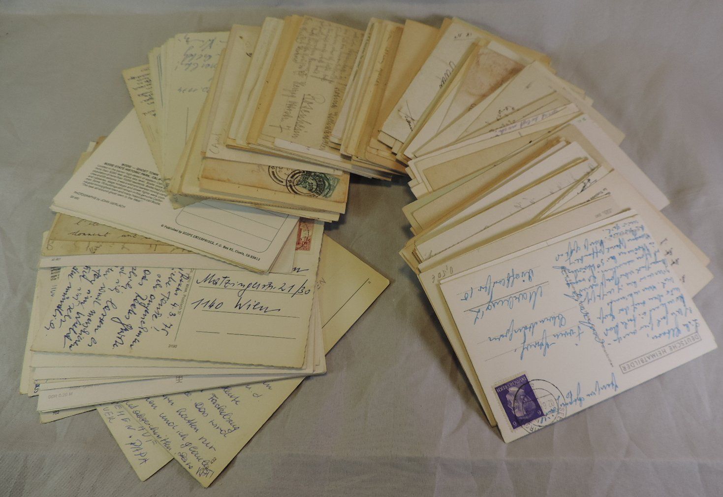 Cartoline postali: Grosse Sammlung Ansichtskarten gebraucht – Usato da Duggingen venduto da doogbua 3