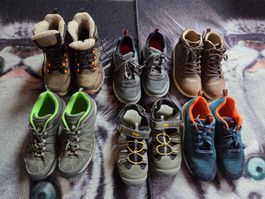 6x Chaussures enfants Gr. 38