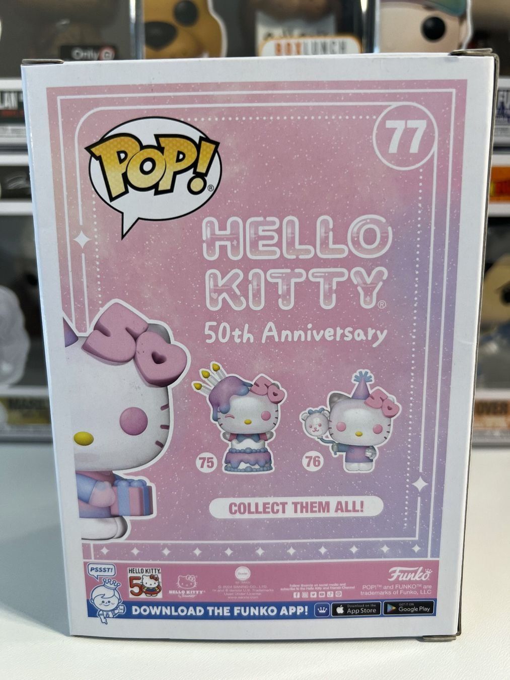 Funko Figuren: Funko POP! Hello Kitty 50th Anniversary Diamond Hello Kitty – Neu und originalverpackt aus Le Mouret von perfectbijou 2