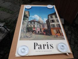 Tourismusplakat: Paris, ca. 1954