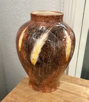 Grand vase en céramique atelier Biot signé G. Tardieu