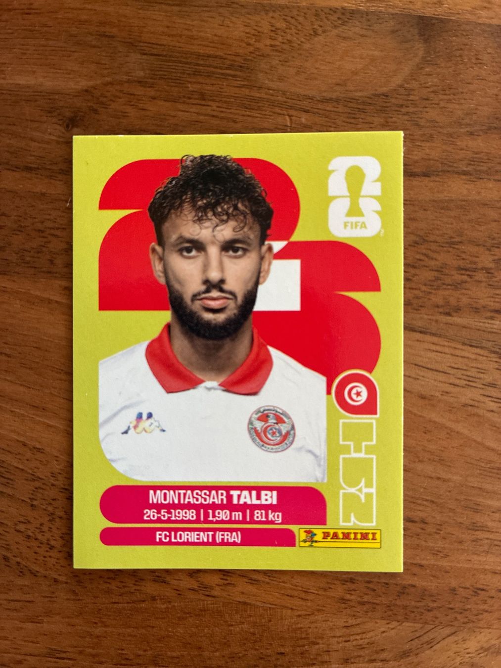 Panini Carte collezionabili: FIFA WC 2026 Montassar Talbi TUN 5 – Nuovo (secondo la descrizione) da Boll venduto da valoune01