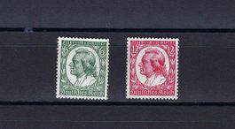 DR 1934 Friedrich von Schiller 554 - 555 **