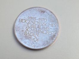 🇨🇭 La Lutte Suisse Silbermedaille .900 15.1g