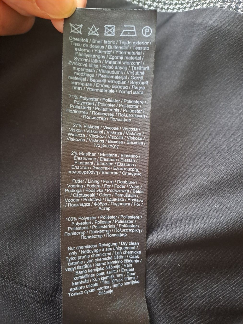 Comma Giacche: Blazer von Comma mit Pepita-Muster, Gr.34 – Nuovo (secondo la descrizione) da Volketswil venduto da ronbons 7
