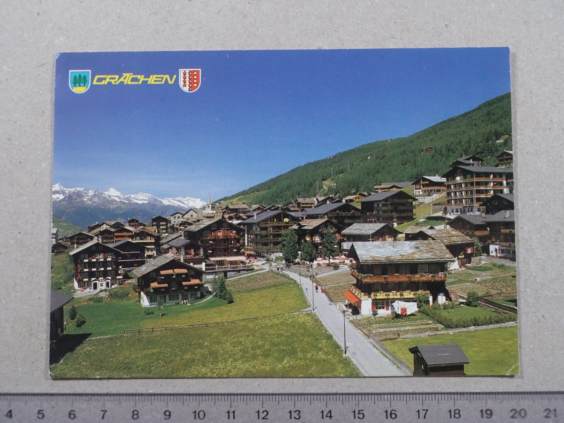 Cartes postales: Grächen – D'occasion à Lenzburg par fh1