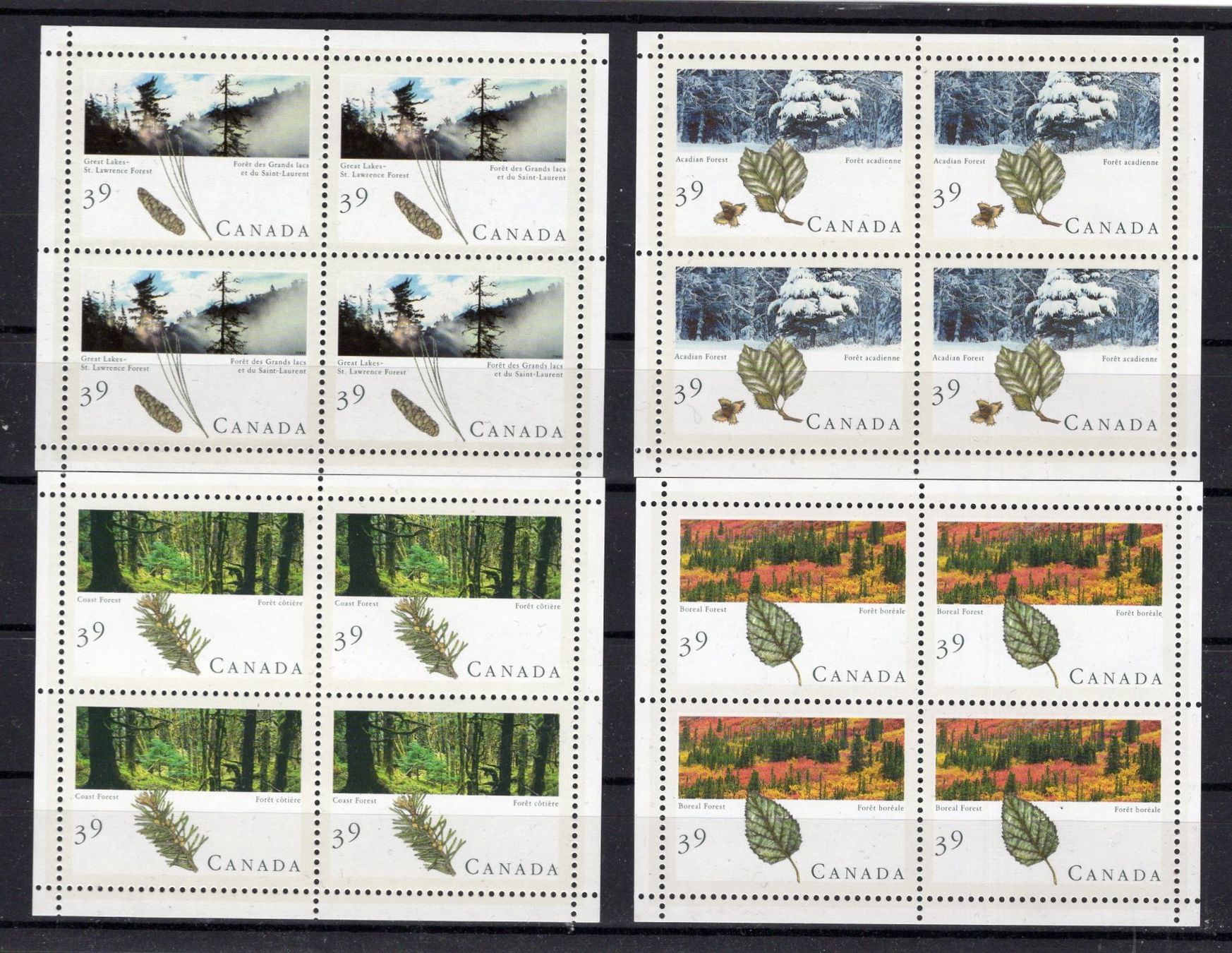Tutti i francobolli: R6417  /  CANADA 1990 neufs XX – Nuovo (secondo la descrizione) da Ste-Croix venduto da MONT-TAGNAC 1