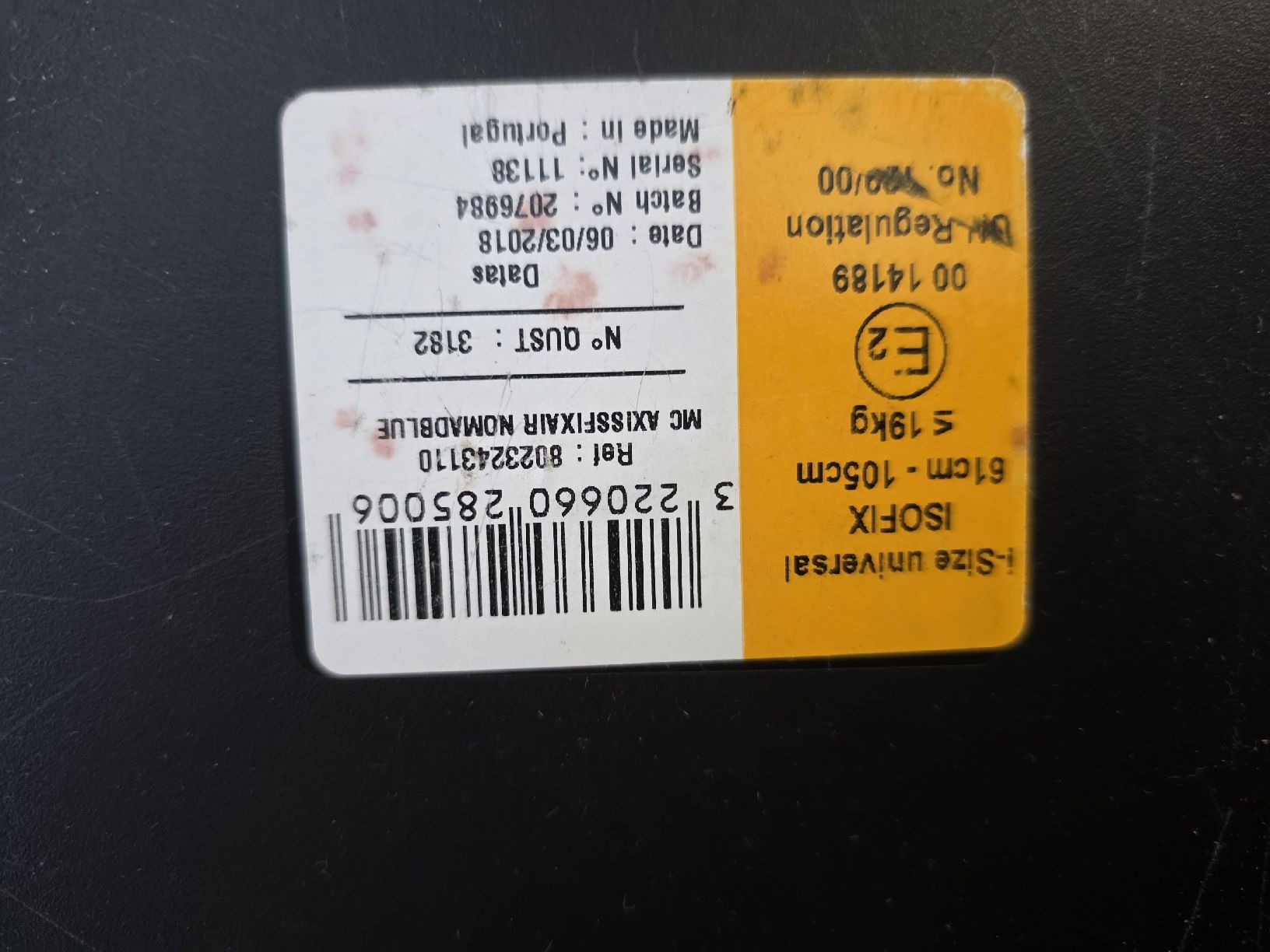 Maxi-Cosi Seggiolini per auto: Maxi Cosi inkl. Isofix – Usato da Horw venduto da GiulDuke 4
