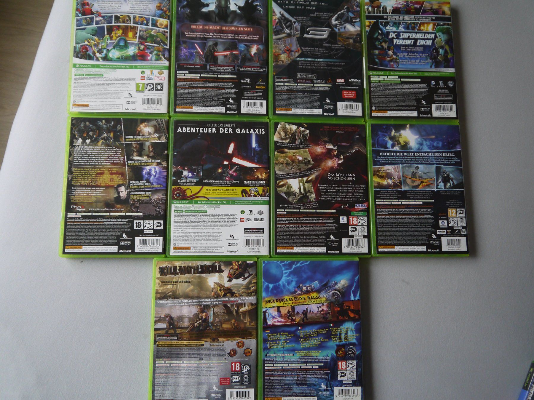 Microsoft Giochi: SAMMLUNG 11 gute XBOX360 Spiele – Usato da Hagendorn venduto da Blaf 1