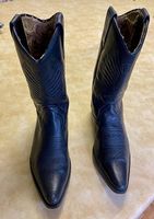 Cowboystiefel Grösse 42 in der Western-Farbe Schwarz