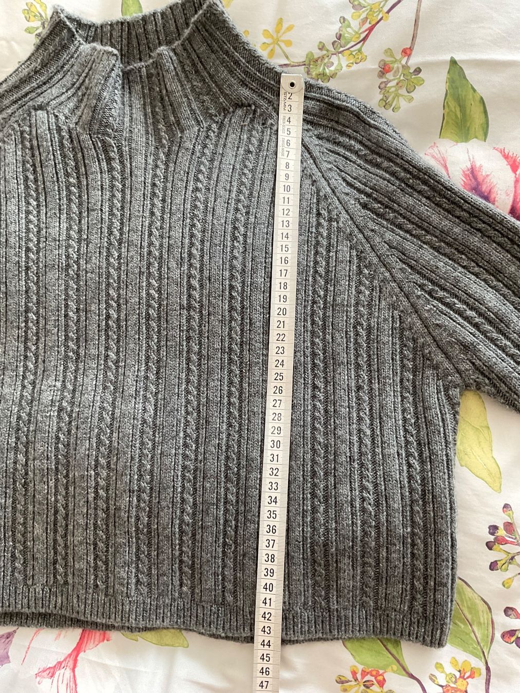Maje Maglioni & Felpe: Maje Grobstrick Cropped Pullover Gr 38 grau NEU NP 339 – Nuovo e nell'imballaggio originale da Urdorf venduto da alda02 3