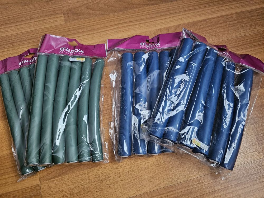 Efalock Flexwickler 10 Mm – 6 Stück, Gelb, Für Dauerwellen & Stylische Frisuren