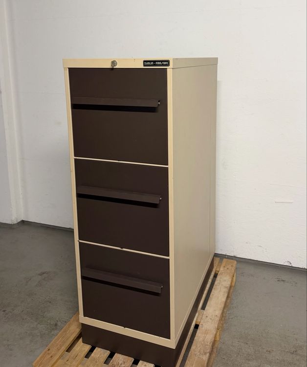 Top Züblin Tablar Safe-Aktenschrank, 3 Schubladen! (Gebraucht) in ...