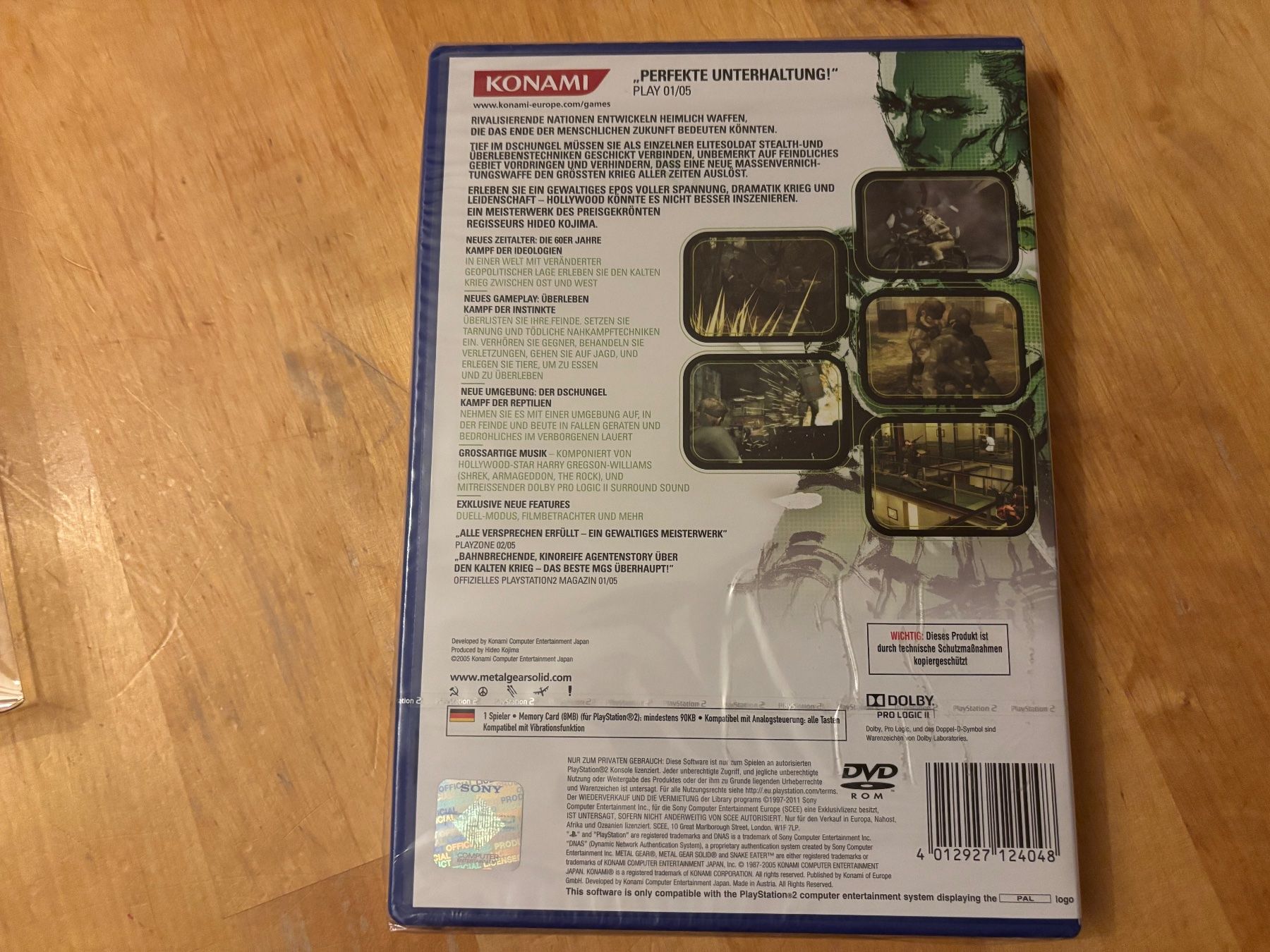 Giochi: Metal Gear Solid 3 Snake Eater (NEU) – Nuovo e nell'imballaggio originale da Frenkendorf venduto da gelbeZinnie 2