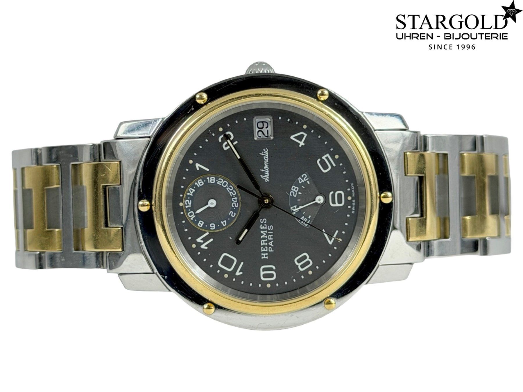 Hermès Uhren: Hermès Clipper Power Reserve CL5.720 – Gebraucht aus Zürich von Stargold-Uhren 3