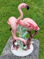 🌸 Vintage GOEBEL Flamingos 38674-18 Porzellan