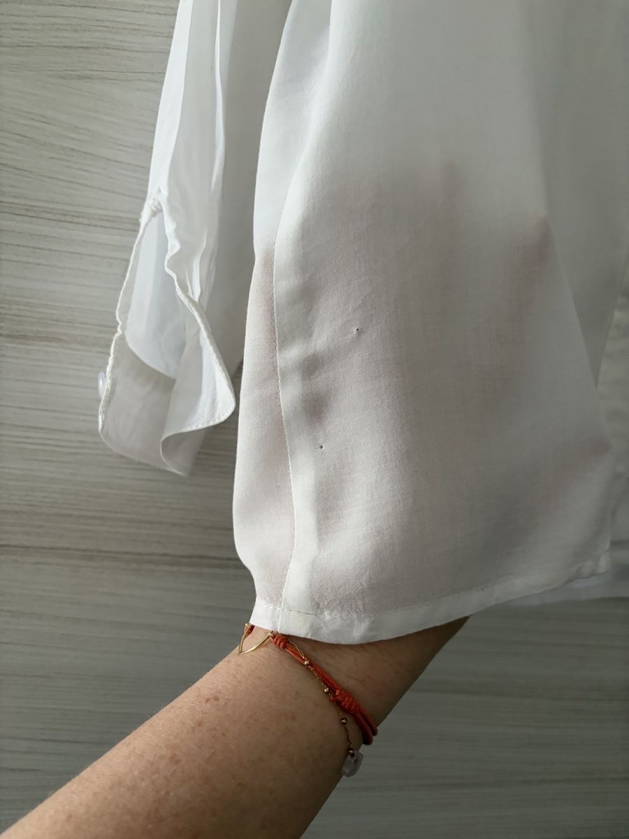 Blusen: Elegant Long Sleeve White Blouse - Spring Essential! – Neu (gemäss Beschreibung) aus Sorengo von dis_tfq6 4