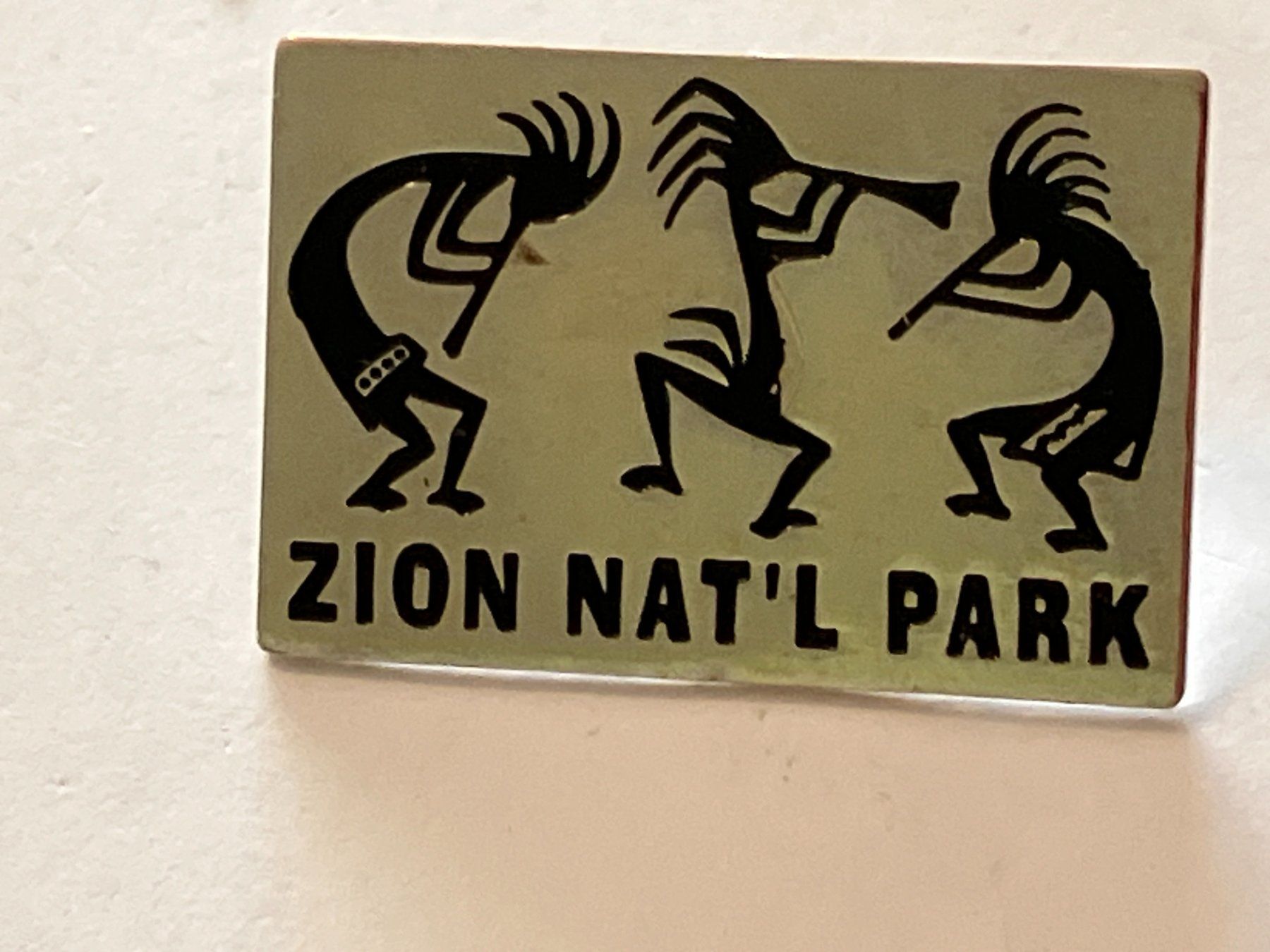 Plaketten & Abzeichen: 1 Pin Zion National Park – Gebraucht aus Basel von djwwpp