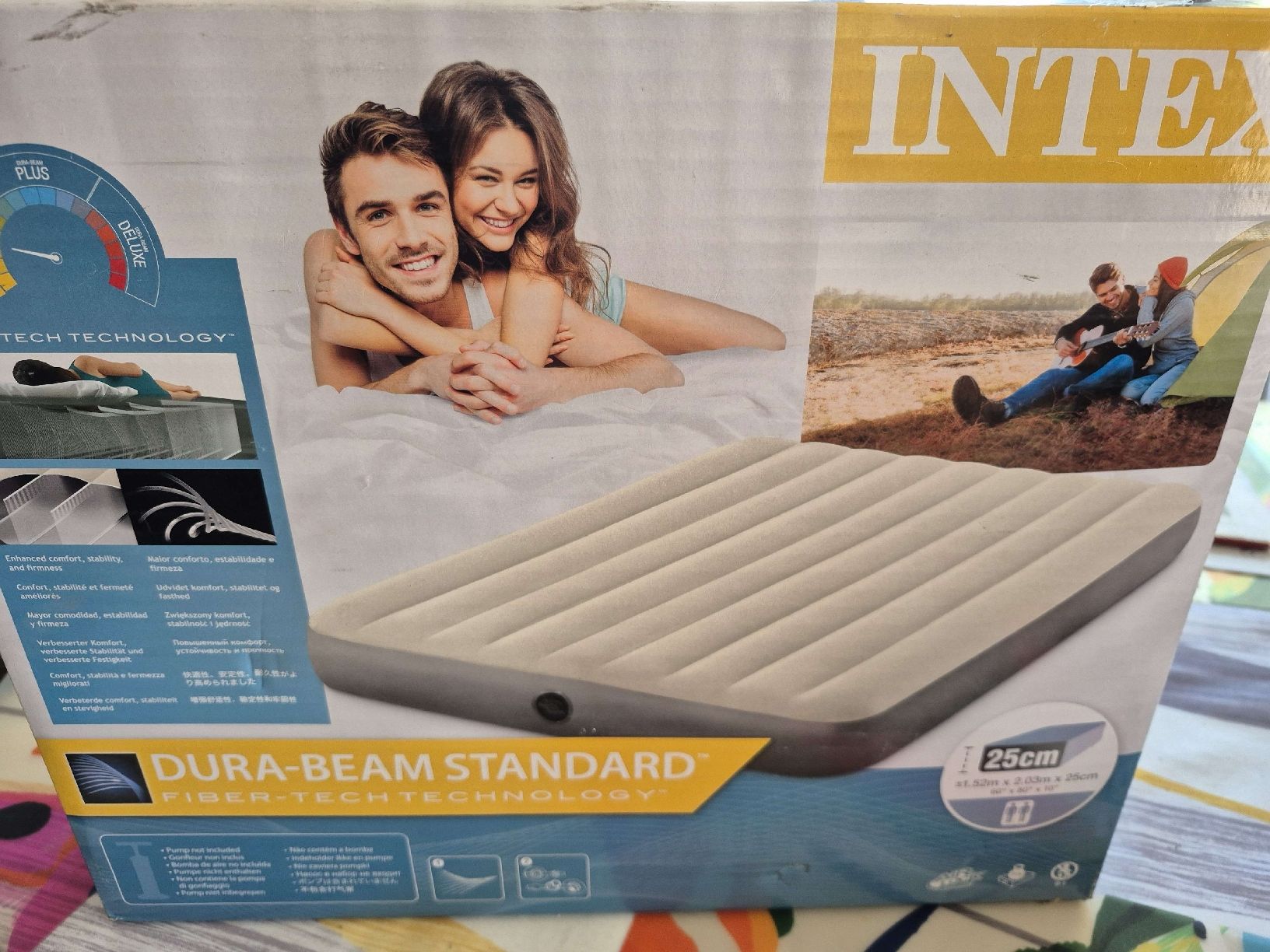 Matratzen: INTEX Matelas gonflable Dura-Beam Standard 25cm – Neu und originalverpackt aus La Tour-de-Trême von tombos