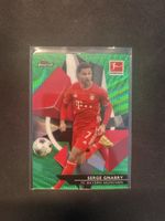 Topps finest bundesliga Serge Gnabry /99 green wave 