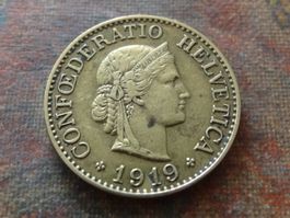 10 Rp. 1919 jaune/gelb   (C)