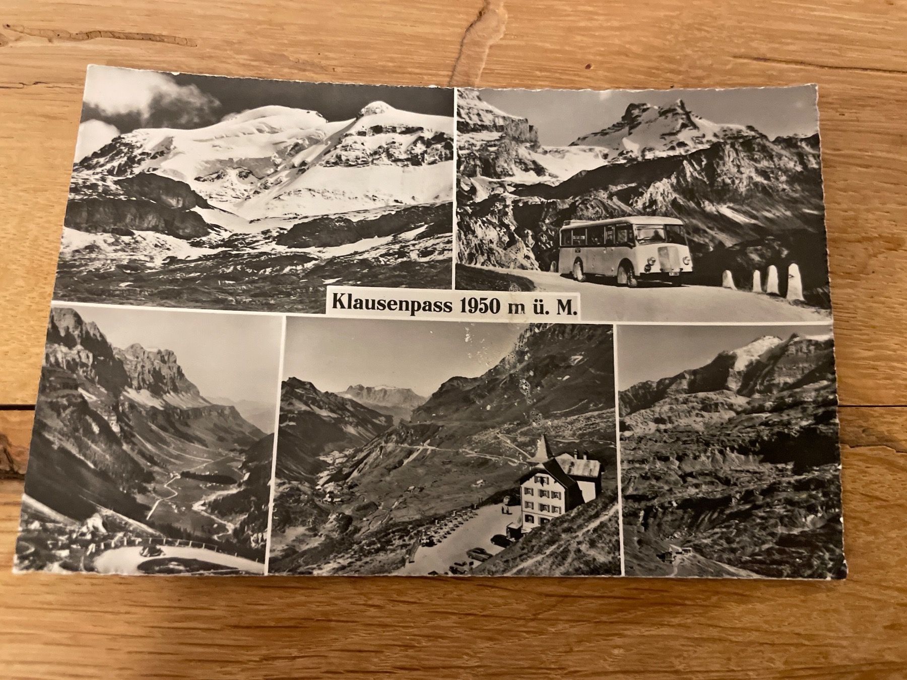 Cartoline postali: Antike Postkarte Klausenpass 1961 – Usato da Winterthur venduto da cheerio97