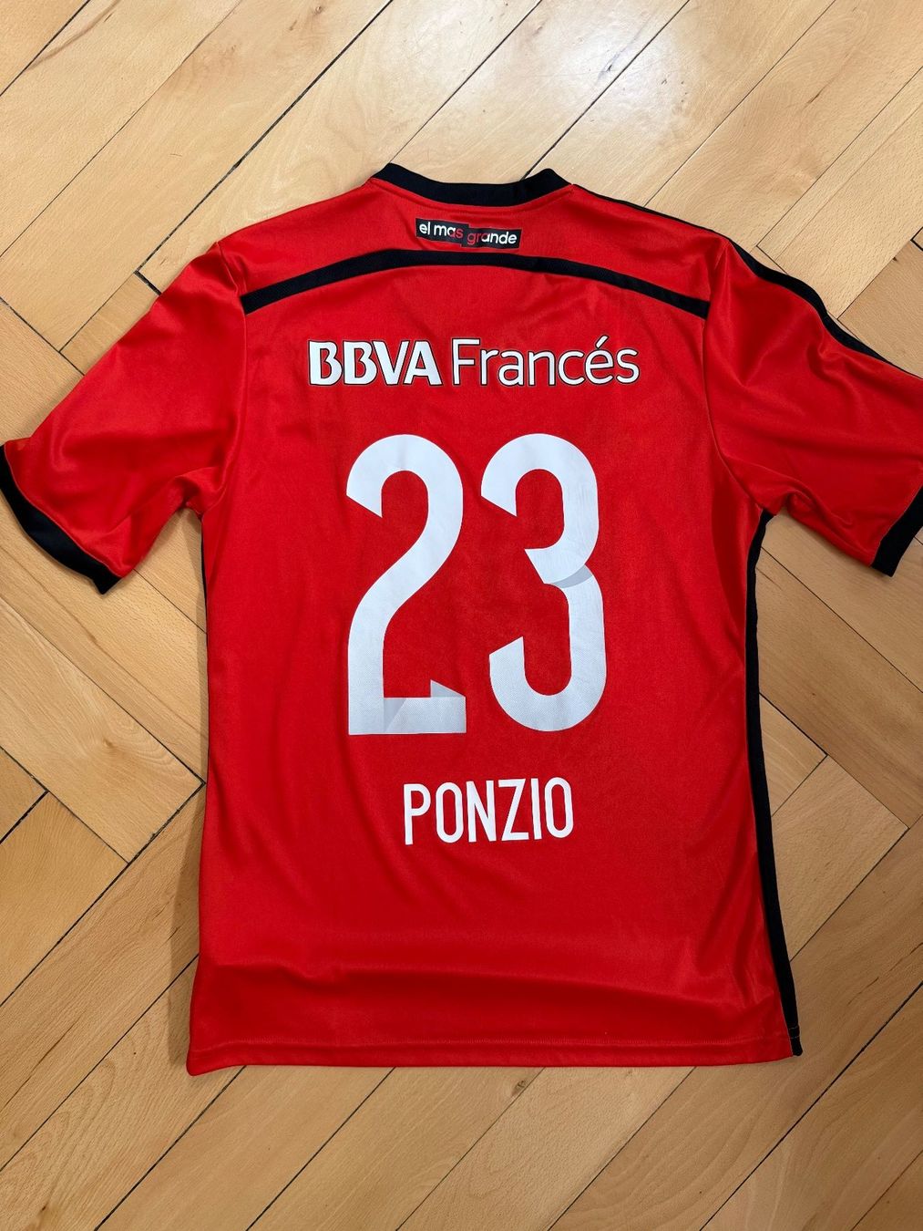Adidas Canottiere & Pantaloni: Maillot River Plate 2015 – Usato da La Chaux-de-Fonds venduto da nahuelshim 1