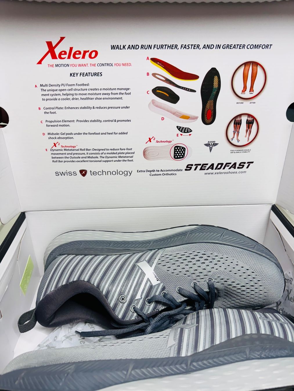Scarpe da uomo: Chaussures Xelero Steadyfast, taille 45 – Nuovo e nell'imballaggio originale da Brügg BE venduto da Goob 2