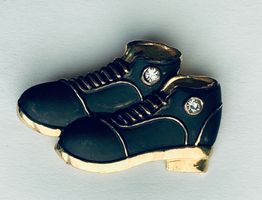 Vintage Brosche, Tanzschuhe