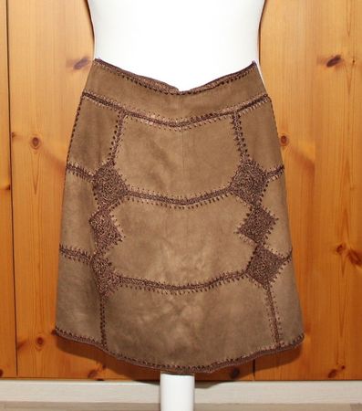Rock Jupe ZARA WOMAN braun Gr. XS
