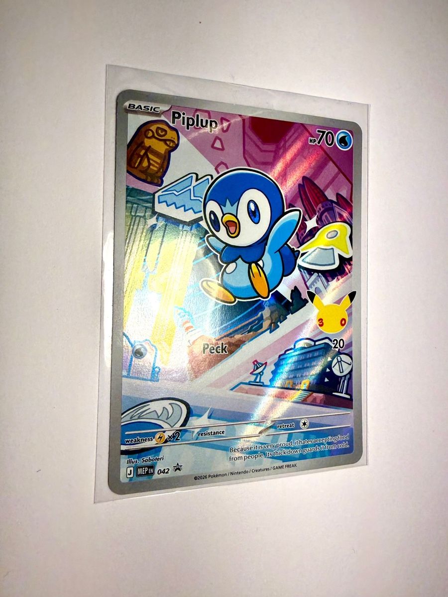 Pokémon Carte collezionabili: Pokémon MEP Piplup 041 EN – Nuovo (secondo la descrizione) da Läufelfingen venduto da Seraphim13 1