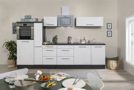 184 Küchenzeile Küchenblock 310cm HO/E/W - Küche Einbauküche