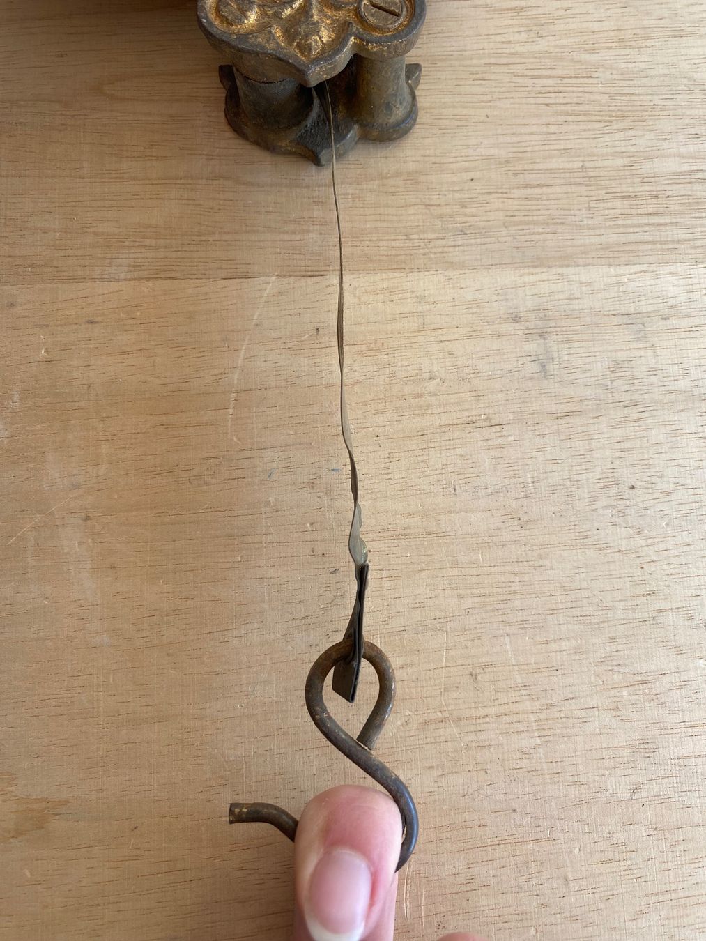 Altro per stoccaggio & trasporto: Antike Rolle mit Haken – Usato da Burgdorf venduto da gre_2ftz 3