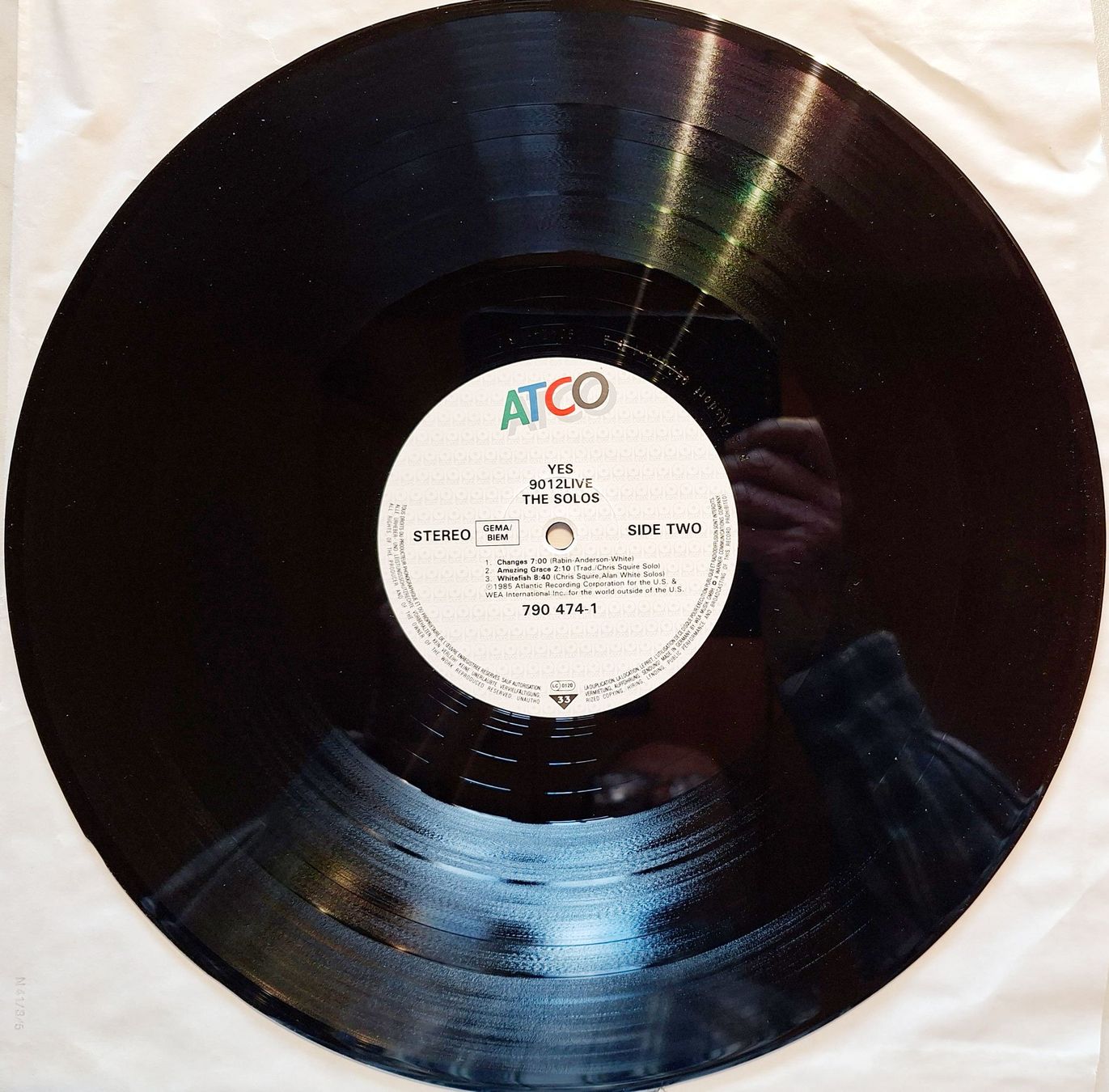 Schallplatten: Yes - 90125 plus Yes 9012 live solos/2 LP's – Neu (gemäss Beschreibung) aus  von  9