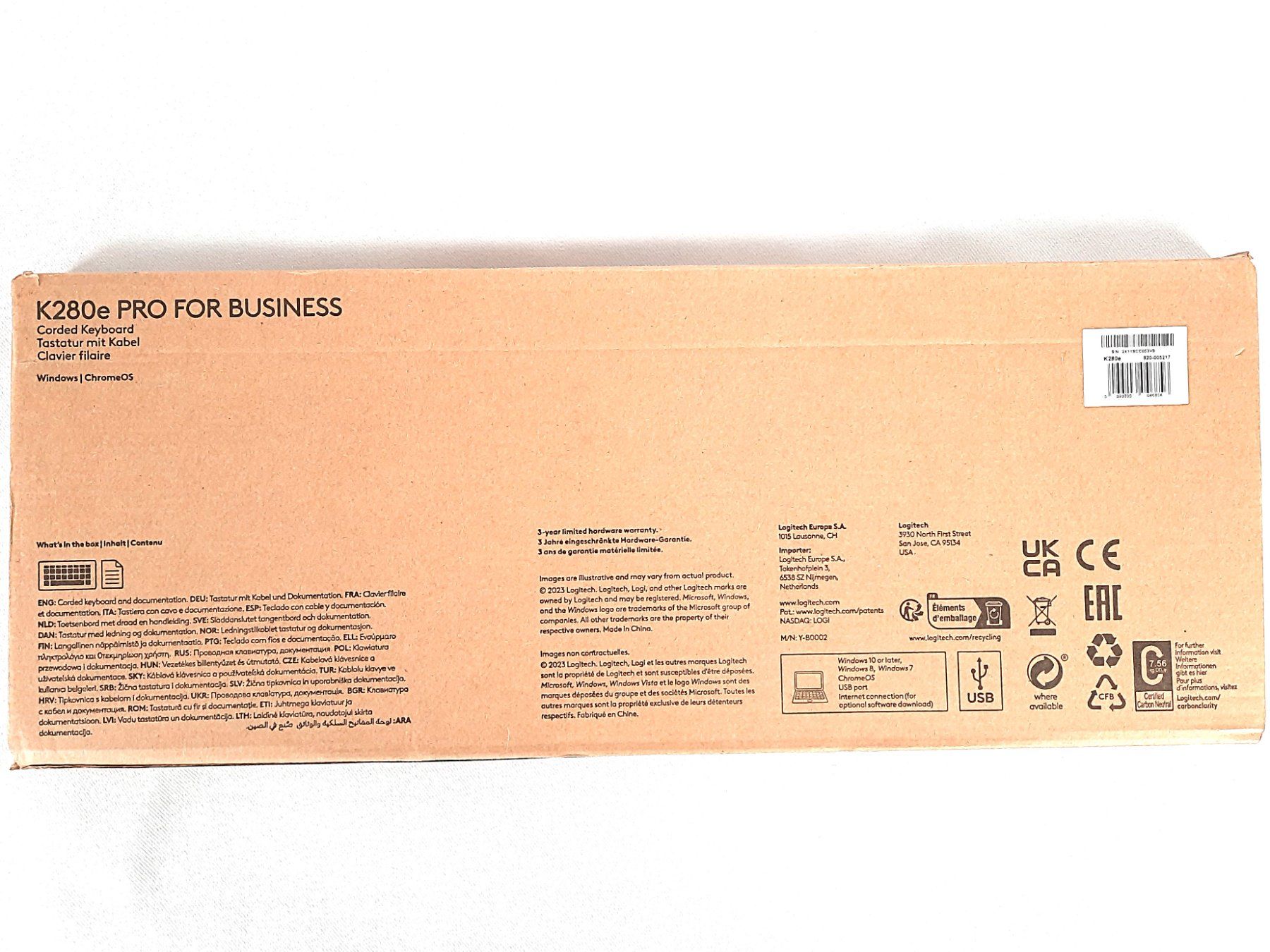 Logitech Tastiere: LOGITECH K280e Tastatur – Nuovo (secondo la descrizione) da Beinwil am See venduto da Restwert_Beinwil 5