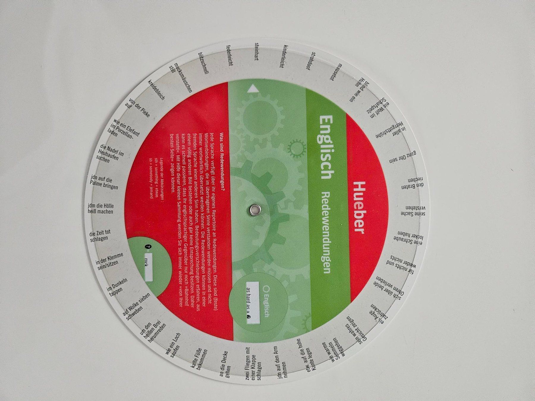 Libri: Englisch Redewendungen - Hueber Wheel – Usato da Amriswil venduto da Alfaromeo007 2