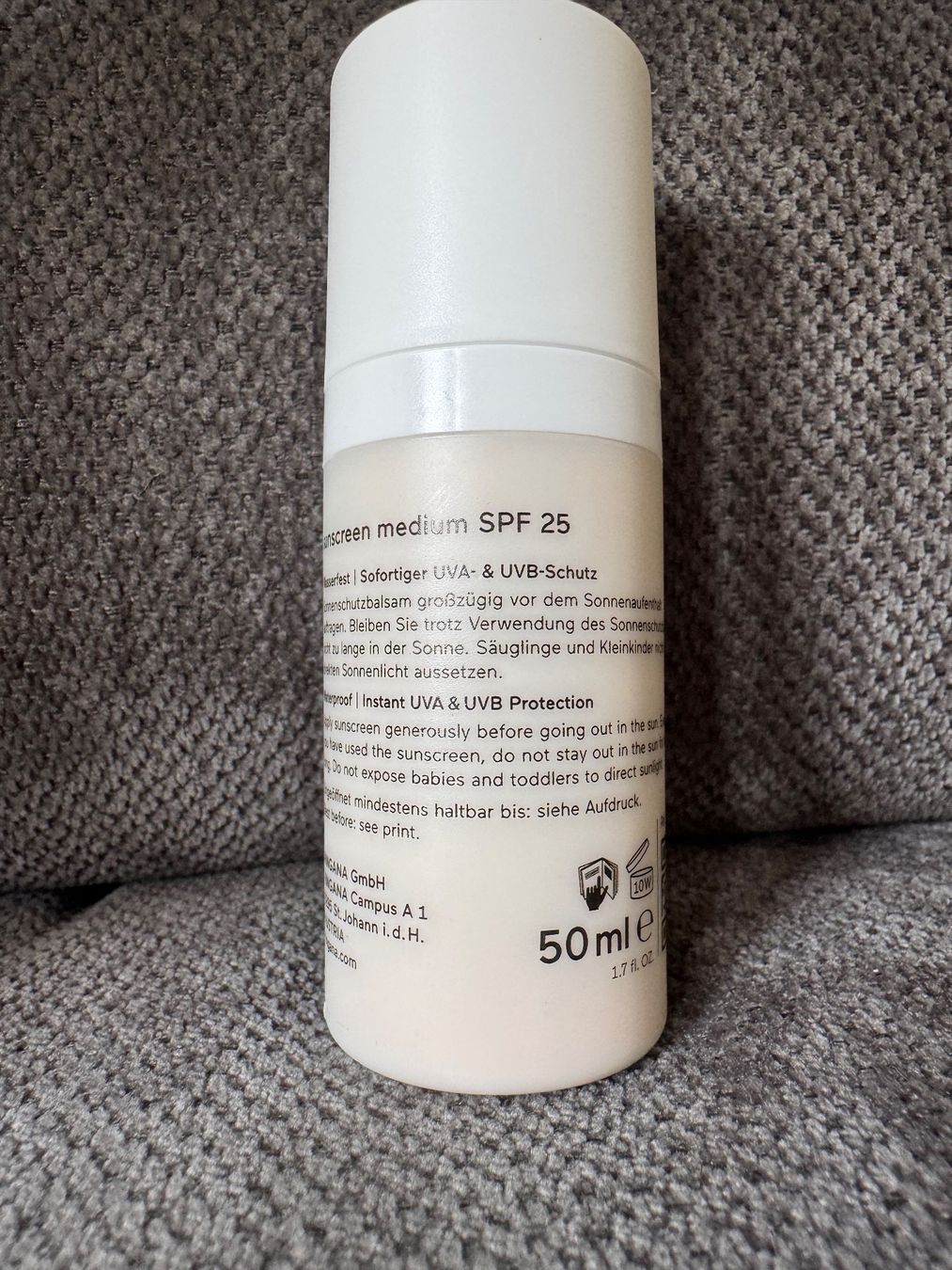 Cura del viso: Ringana Fresh Sunscreen SPF 25 UVA/UVB - 50 ml – Nuovo (secondo la descrizione) da Salmsach venduto da bubu61 1