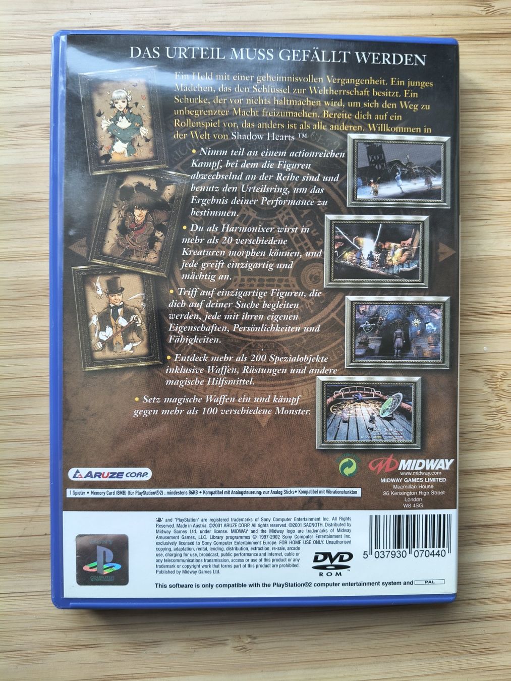 Spiele: Shadow Hearts (PS 2) – Gebraucht aus Riedholz von ste_96cd 1