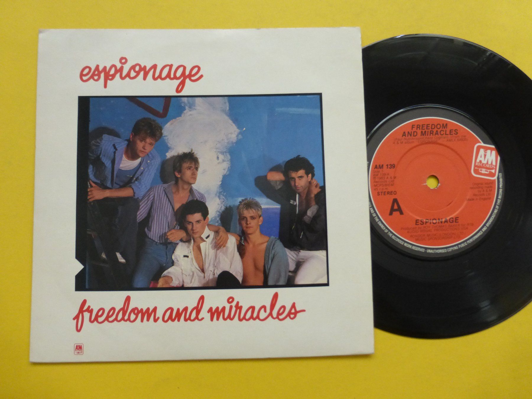 Dischi in vinile: Espionage – Freedom And Miracles – Usato da Zürich venduto da Swiss57