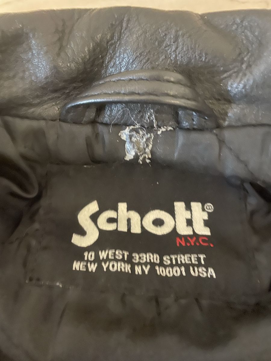 Schott Vestes: Lederjacke Schott – D'occasion à Tamins par Riiber 6